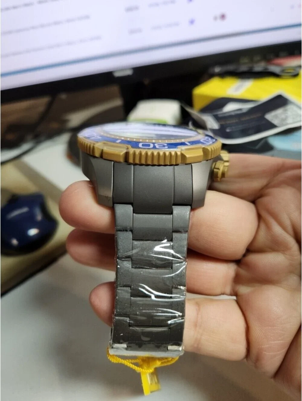 Invicta TI-22 Kaiju Men's Watch - 65mm, Titanium (49489)